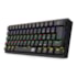Teclado Mecânico Redragon Fizz Rainbow Usb Tipo C Preto Switch Azul K617-r-b Pt-blue