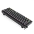 Teclado Mecânico Redragon Fizz Rainbow Usb Tipo C Preto Switch Marrom k617-r-b Pt-brown