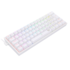 Teclado Mecanico Redragon Fizz Rgb Abnt2 Branco Switch Red k617-rgb-w Pt-red