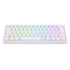 Teclado Mecanico Redragon Fizz Rgb Abnt2 Branco Switch Red k617-rgb-w Pt-red