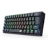 Teclado Mecanico Redragon Fizz Rgb Preto Usb-c Abnt2 Switch Azul K617-rgb-b (Pt-blue)