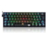 Teclado Mecanico Redragon Fizz Rgb Preto Usb-c Abnt2 Switch Azul K617-rgb-b (Pt-blue)