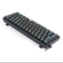 Teclado Mecanico Redragon Fizz Rgb Usb-c Abnt2 Switch Azul Preto K617-rgb-b Pt-blue