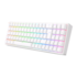 Teclado Mecanico Redragon Gamer Pollux Rgb Branco Switch Blue k628-rgb-w Pt-blue