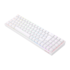 Teclado Mecanico Redragon Gamer Pollux Rgb Branco Switch Blue k628-rgb-w Pt-blue