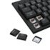 Teclado Mecânico Redragon Horus Mini Rgb Switch Marrom Preto K632-rgb Pt-brown