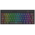 Teclado Mecânico Redragon Horus Mini Rgb Switch Marrom Preto K632-rgb Pt-brown