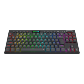 Teclado Mecânico Redragon Horus Pro Tkl Rgb Preto Switch Marrom Abnt2 K621rgb-pro Pt-brown