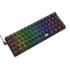Teclado Mecânico Redragon Jax Rainbow Usb Tipo C Switch Brown Preto K613-Kb Pt-Brown