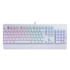 Teclado Mecânico Redragon Kala Branco Rgb Switch Vermelho Abnt2 K557w-rgb Pt-red