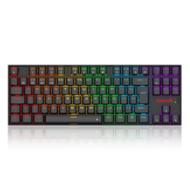 Teclado Mecânico Redragon Kumara Elite Rainbow Wireless Switch Marrom K552-Krs Pt-Brown