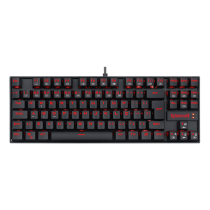 Teclado Mecânico Redragon Kumara Led Vermelho Abnt2 Switch Azul K552-2 Pt-Blue