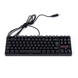 TECLADO MECÂNICO REDRAGON KUMARA LED VERMELHO SWITCH BLUE K552-2