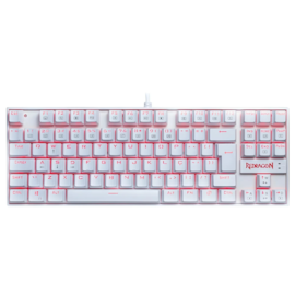 Teclado Mecânico Redragon Kumara Lunar Led Red Switch Marrom K552w-2 Pt-brown