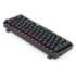 Teclado Mecânico Redragon Lakshmi Rainbow Switch Marrom Preto K606r Pt-Brown