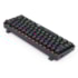 Teclado Mecânico Redragon Lakshmi Rainbow Switch Preto Vermelho k606r Pt-red