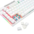 Teclado Mecânico Redragon Magic-wand Pro Rgb Branco Switch Vermelho K587w-rgb-pro Pt-red