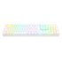 Teclado Mecânico Redragon Mitra Branco Rgb Switch Marrom K551w-rgb Pt-brown