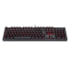 Teclado Mecânico Redragon Mitra Led Vermelho Switch Azul Preto K551-1 Pt-Blue