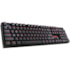 Teclado Mecânico Redragon Mitra Led Vermelho Switch Azul Preto K551-1 Pt-Blue