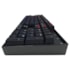 Teclado Mecânico Redragon Mitra Led Vermelho Switch Azul Preto K551-1 Pt-Blue