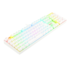 Teclado Mecânico Redragon Mitra Lunar Rgb Switch Azul Branco K551w-rgb Pt-blue