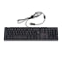 TECLADO MECÂNICO  REDRAGON MITRA PRETO SWITCH OUTEMU BROWN K551-1