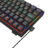 Teclado Mecânico Redragon Phantom Rainbow Switch Marrom Preto K629-kb Pt-brown