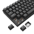 Teclado Mecânico Redragon Phantom Rainbow Switch Marrom Preto K629-kb Pt-brown