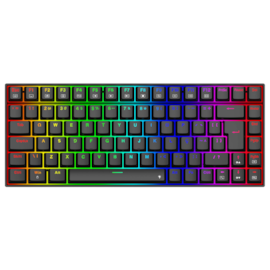 Teclado Mecânico Redragon Phantom Rgb Switch Marrom Preto K629-rgb Pt-brown