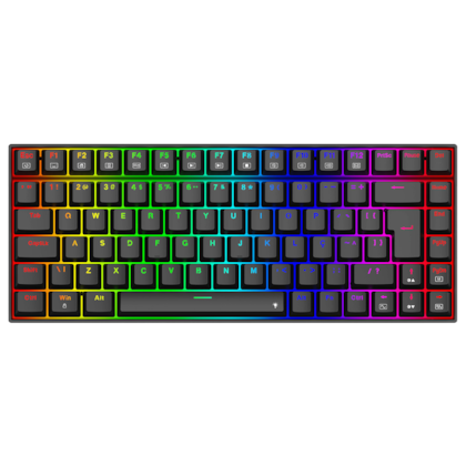 Teclado Mecânico Redragon Phantom Rgb Switch Marrom Preto K629-rgb Pt-brown