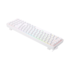 Teclado Mecânico Redragon Pollux Rgb Usb Tipo C Branco Switch Red K628-rgb-w Pt-red