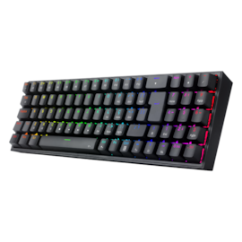 Teclado Mecânico Redragon Pollux Rgb Usb Tipo C Preto Switch Blue K628-rgb-b Pt-blue