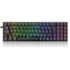 Teclado Mecânico Redragon Pollux Rgb Usb Tipo C Preto Switch Blue K628-rgb-b Pt-blue