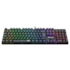 Teclado Mecânico Redragon Sindri Rainbow Abnt2 Switch Brown Preto K671 Pt-brown