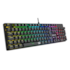 Teclado Mecânico Redragon Sindri Rainbow Abnt2 Switch Brown Preto K671 Pt-brown