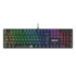 Teclado Mecânico Redragon Sindri Rainbow Abnt2 Switch Brown Preto K671 Pt-brown