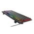 Teclado Mecânico Redragon Sion Rgb Switch Marrom Preto K653-rgb Pt-brown