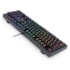 TECLADO MECÂNICO REDRAGON SURARA PRO RGB SWITCH ÓPTICO MARROM PRETO K582RGB-PRO PT-BROWN