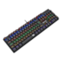 Teclado Mecânico Redragon Valheim Rainbow Abnt2 Preto Switch Marrom K608-r Pt-brown