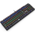 Teclado Mecânico Redragon Valheim Rainbow Usb Switch Azul Preto K608-R Pt-Blue