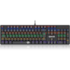 Teclado Mecânico Redragon Valheim Rainbow Usb Switch Azul Preto K608-R Pt-Blue