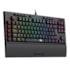 Teclado Mecânico Redragon Vishnu Rgb Abnt2 Usb-c Switch Vermelho Preto K596rgb Pt-red