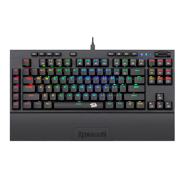 Teclado Mecânico Redragon Vishnu Rgb Switch Vermelho K596rgb