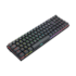 Teclado Mecânico Redragon Zed Pro Rgb Wireless Usb Tipo C Switch Marrom Preto K627P-Wns-B Pt-Brown