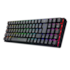 Teclado Mecânico Redragon Zed Pro Rgb Wireless Usb Tipo C Switch Marrom Preto K627P-Wns-B Pt-Brown