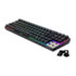 Teclado Mecânico Redragon Zed Pro Rgb Wireless Usb Tipo C Switch Marrom Preto K627P-Wns-B Pt-Brown