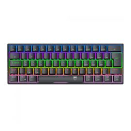 Teclado Mecânico T-Dagger Arena Pro Rainbow Wireless Usb Switch Brown Preto T-Tgk321Pro-Br Pt
