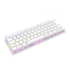 Teclado Mecanico T-dagger Arena Rainbow Switch Brown Branco T-tgk321w-br