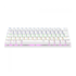 Teclado Mecanico T-dagger Arena Rainbow Switch Brown Branco T-tgk321w-br